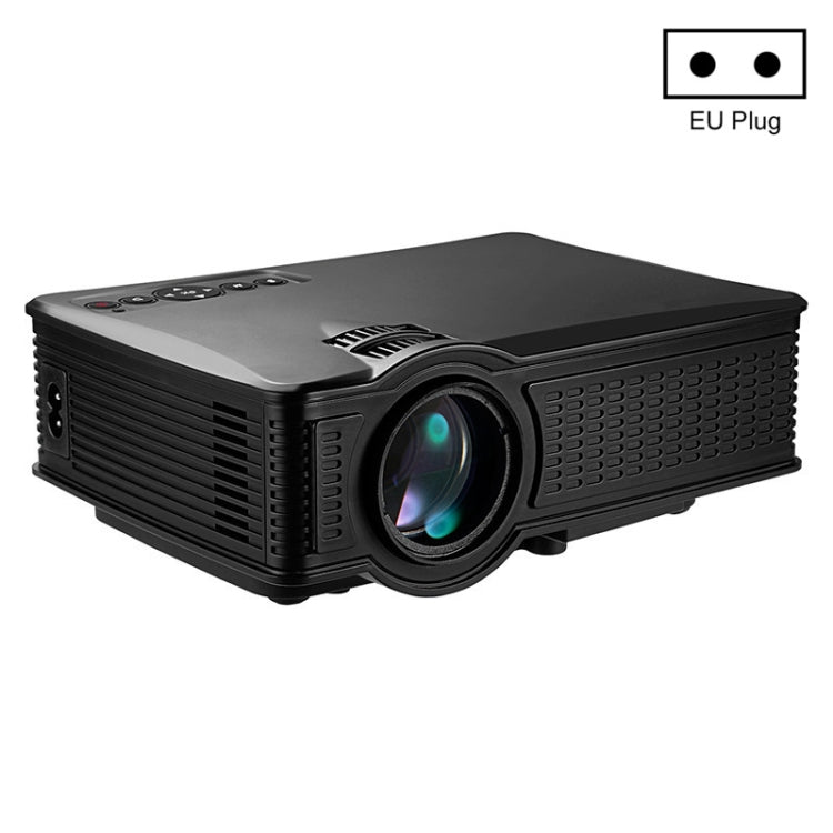 LY-40 1800 Lumens 1280 x 800 Home Theater LED Projector with Remote Control, EU Plug