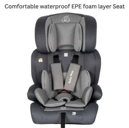 SafeMax i-Size Convertible Booster Car Seat with ISOFIX