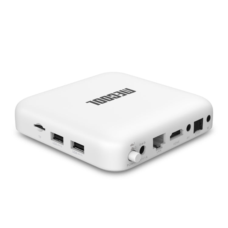 MECOOL KM2 4K Smart TV BOX Android 10.0 Media Player with Remote Control, Amlogic S905X2 Quad Core ARM Cortex A55, RAM: 2GB, ROM: 8GB, Support Bluetooth, HDMI, TF Card, US Plug