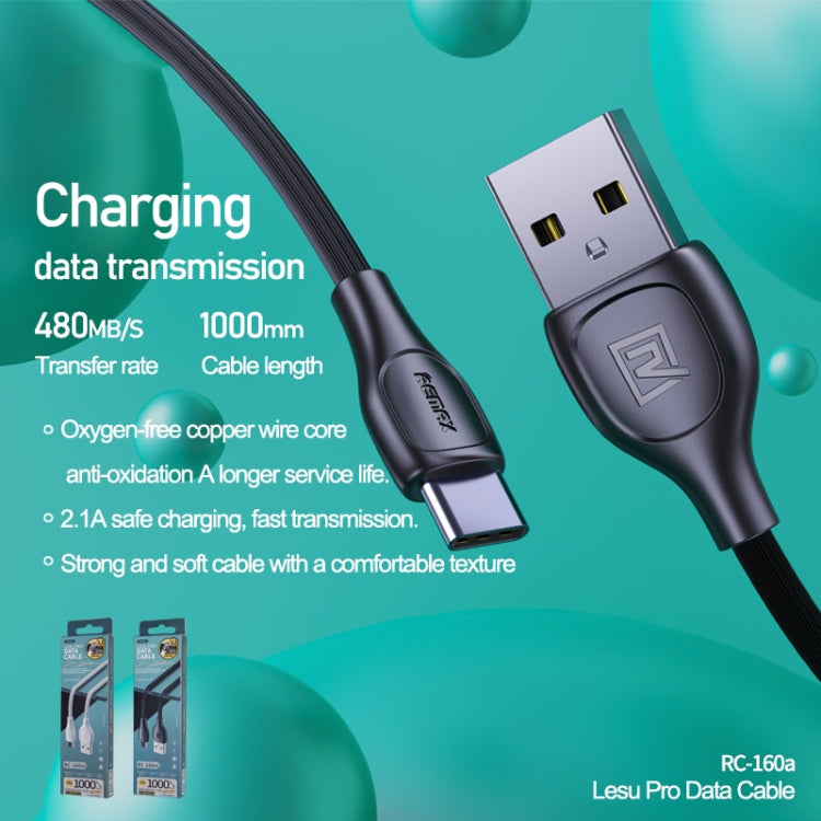 Remax 2.1A Lesu Pro Series Charging Data Cable, Length: 1m