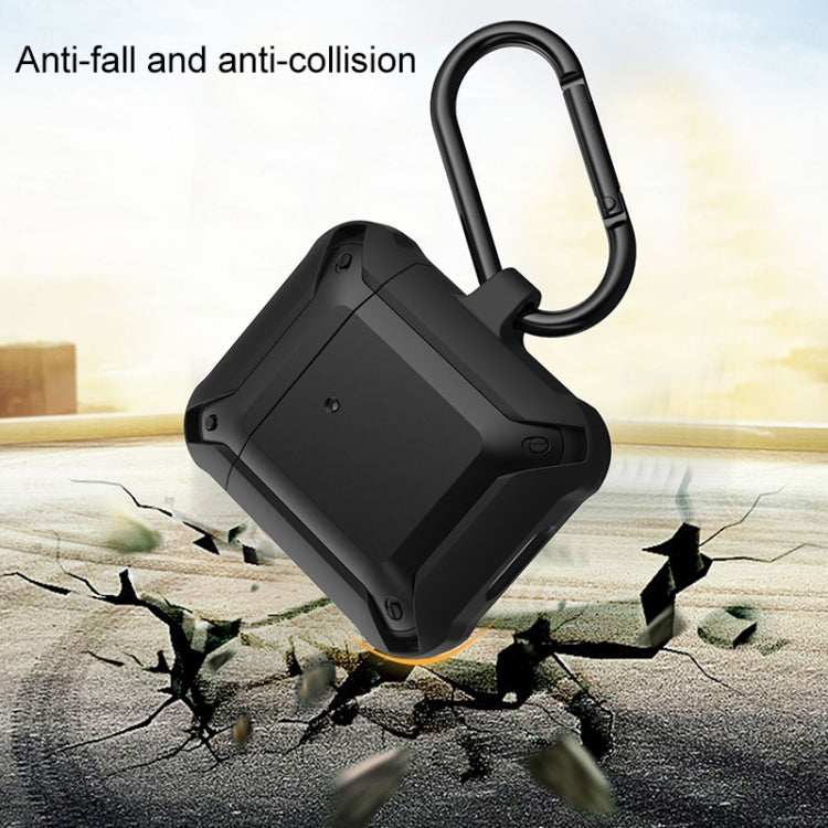 Wireless Earphones Shockproof Bumblebee Armor Silicone Protective Case For AirPods 1 / 2