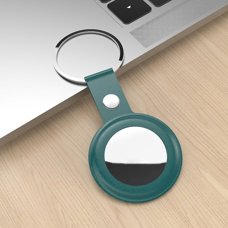 PU Leather Case Shockproof Anti-scratch Protective Cover with Keychain Ring Loop