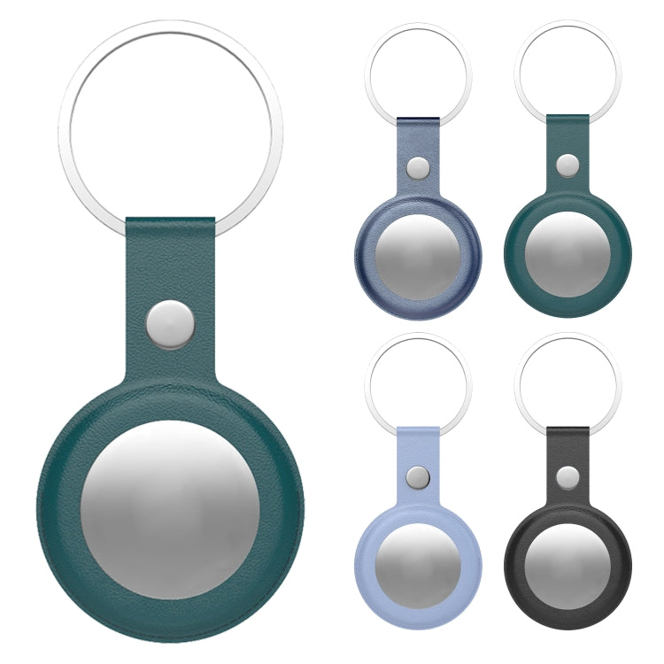 PU Leather Case Shockproof Anti-scratch Protective Cover with Keychain Ring Loop