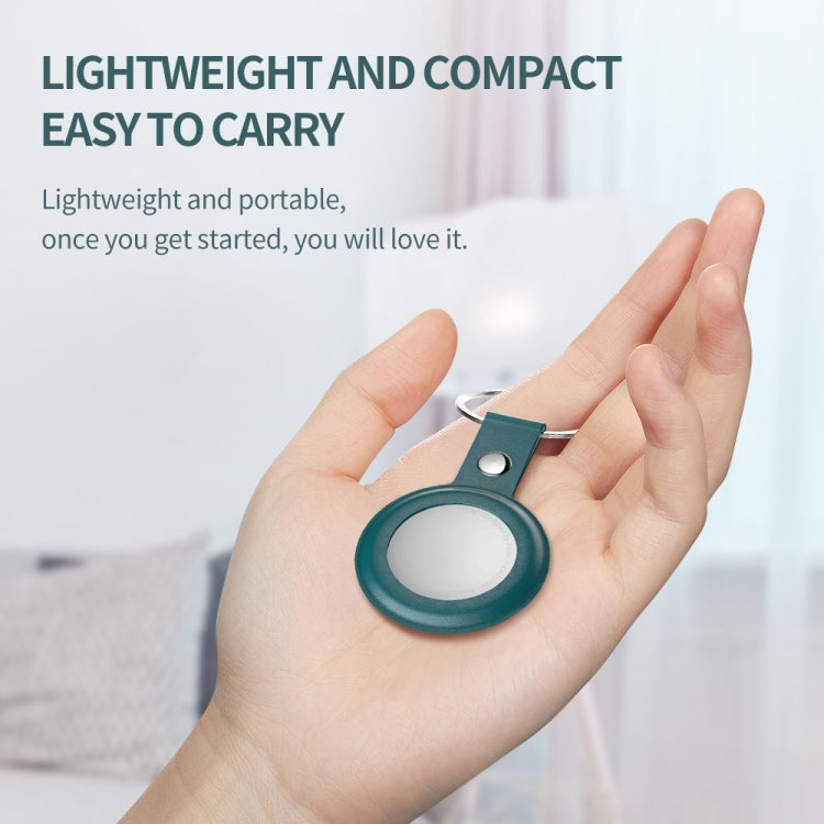 PU Leather Case Shockproof Anti-scratch Protective Cover with Keychain Ring Loop