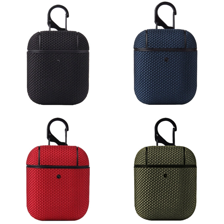 Business Cloth Earphone Protective Case with Hook