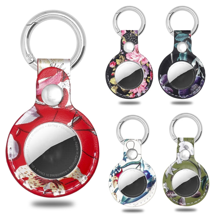 Leather Material Protective Cover For AirTag