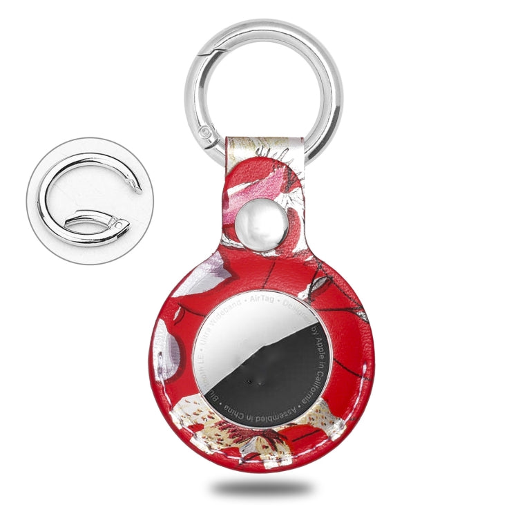 Leather Material Protective Cover For AirTag