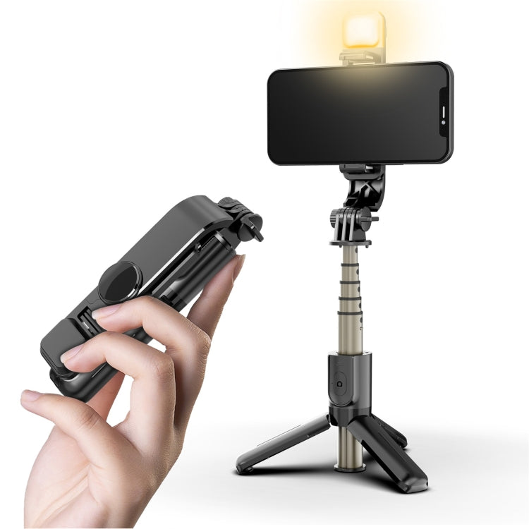 L10S Mini Fill Light Bluetooth Selfie Stick Tripod Mobile Phone Holder