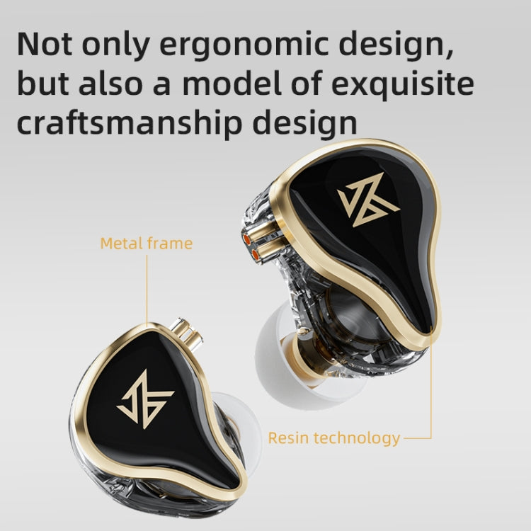 KZ ZAS 16-unit Ring Iron In-ear Wired Earphone,