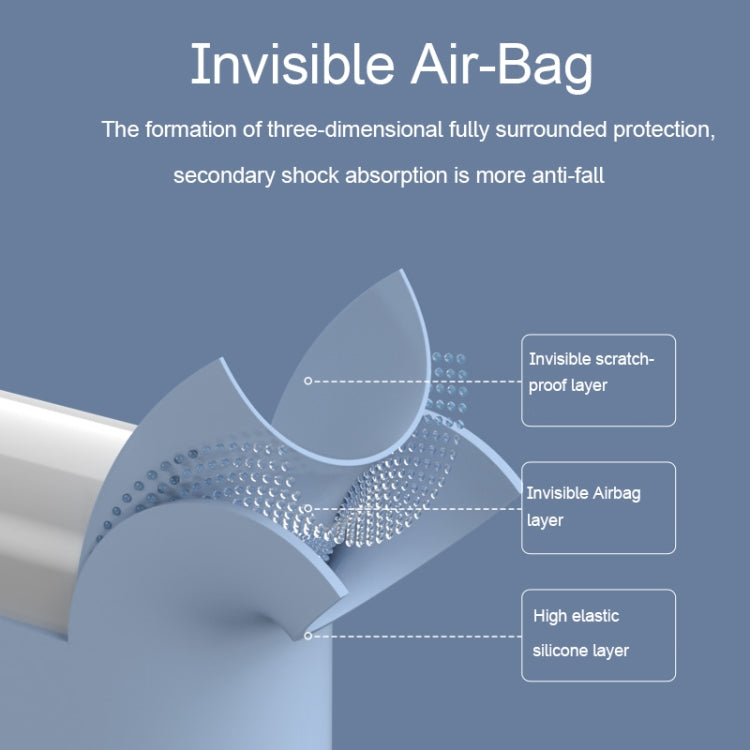 Silicone Thickening Wireless Earphone Protective Case with Hook