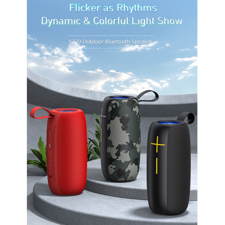 awei Y370 Outdoor Waterproof Bluetooth Speaker with Colorful Light