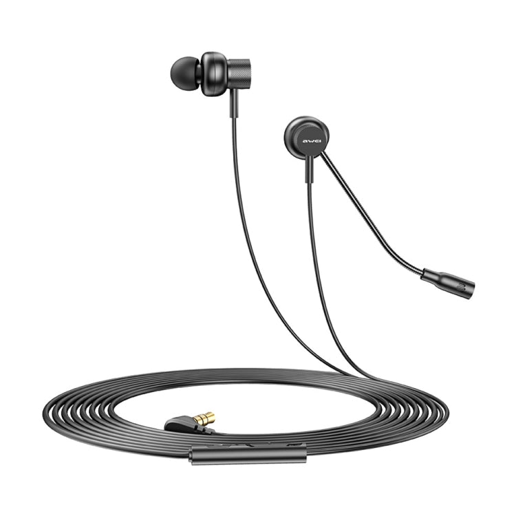 awei ES-180i In-ear E-sports Wired Earphone with Microphone