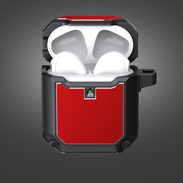 Mecha Hardware Earphone Protective Case with Hook