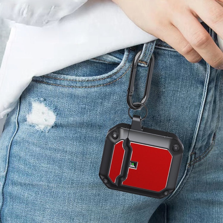 Mecha Hardware Earphone Protective Case with Hook