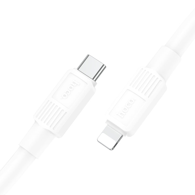 hoco X84 20W USB-C / Type-C to 8 Pin Solid PD Charging Data Cable，Length：1m