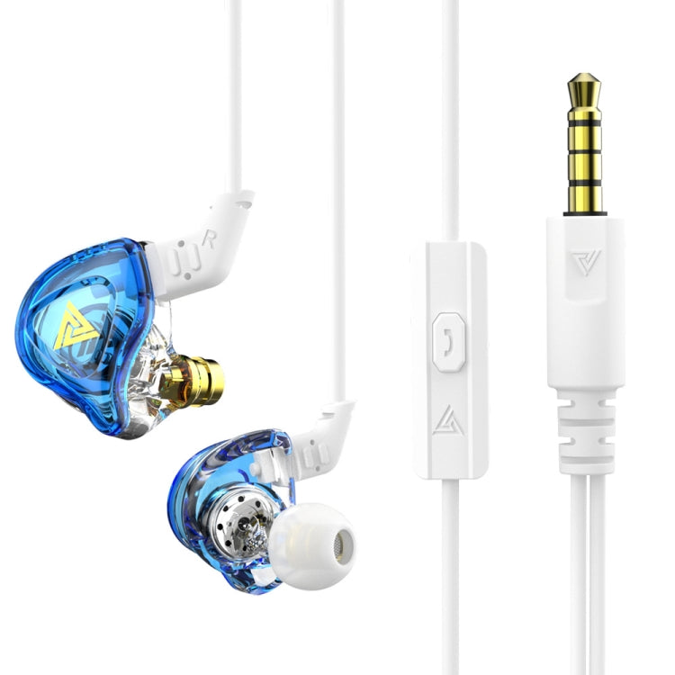 QKZ DMX Sports In-ear HIFI 3.5mm Wired Control Earphone with Mic
