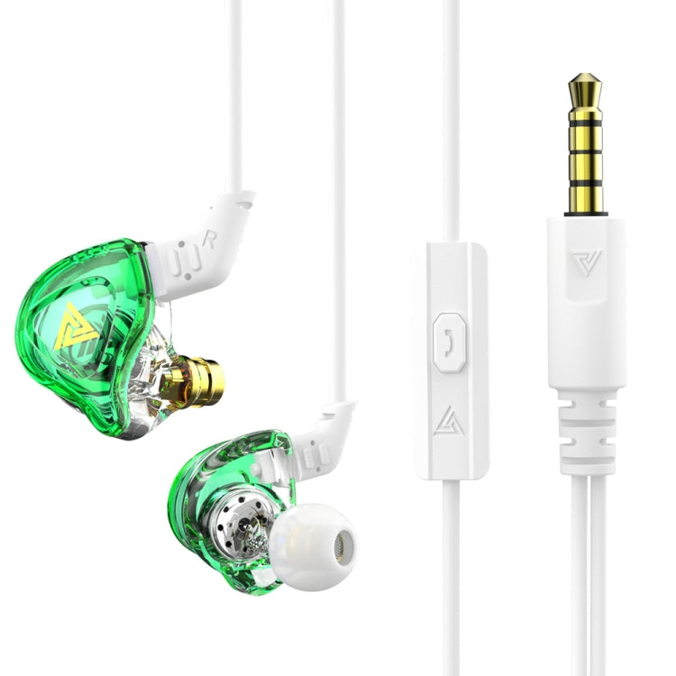 QKZ DMX Sports In-ear HIFI 3.5mm Wired Control Earphone with Mic
