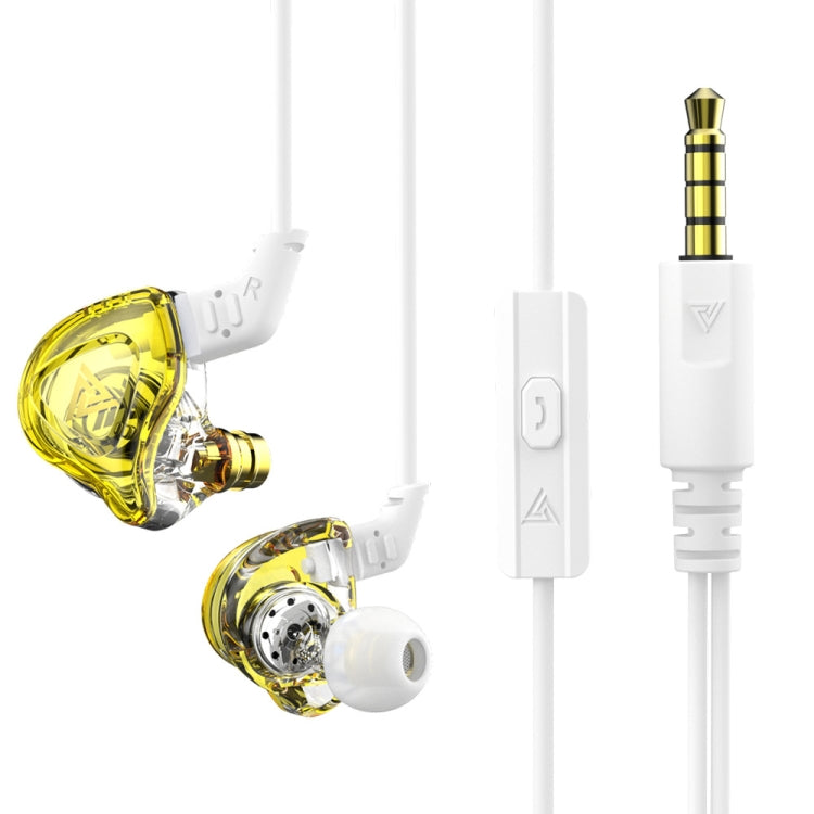 QKZ DMX Sports In-ear HIFI 3.5mm Wired Control Earphone with Mic