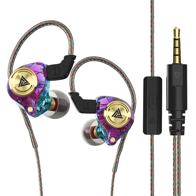 QKZ AK3 FiLe In-ear Subwoofer Wire-controlled Earphone with Mic