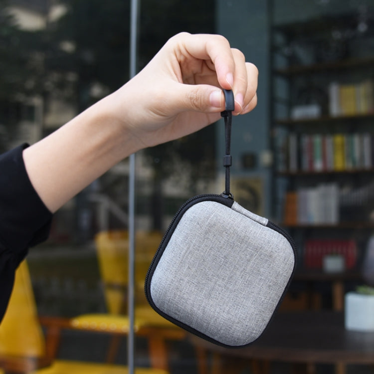 5 in 1 Silicone Earphone Protective Case + Earphone Bag + Earphones Buckle + Hook + Anti-lost Rope Set