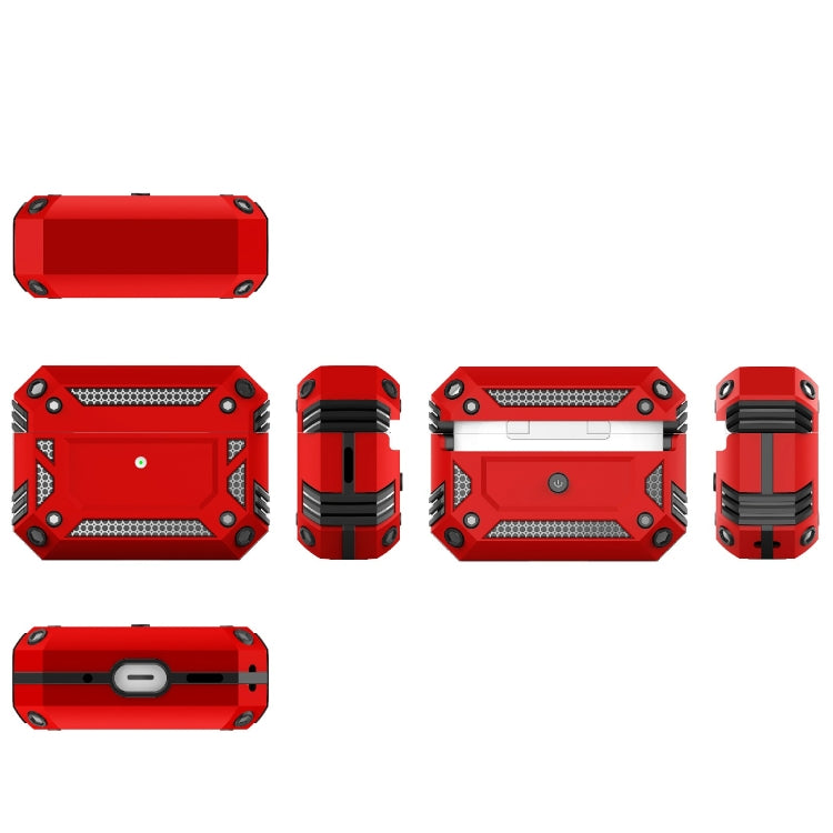 Military Armor Four-corner Shockproof Earphone Protective Cover