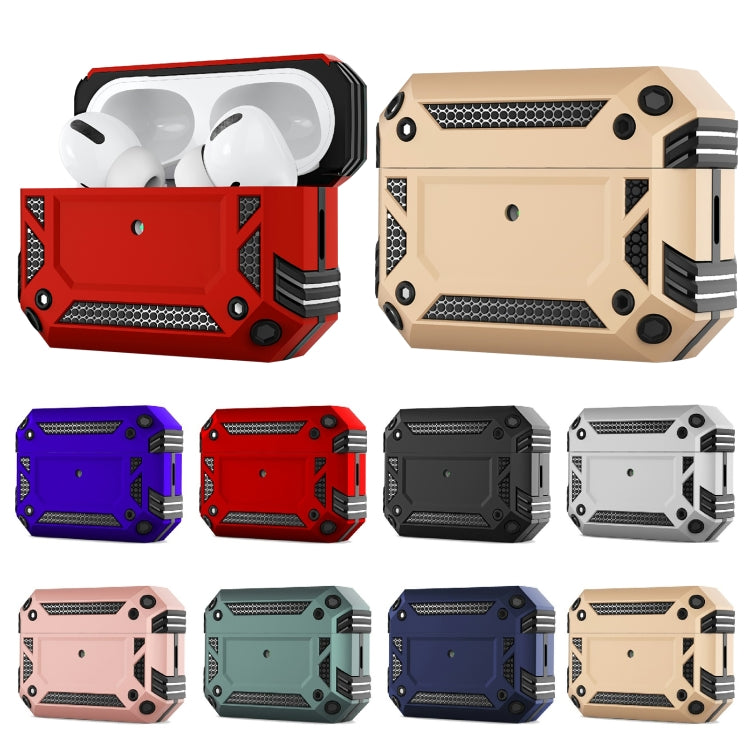Military Armor Four-corner Shockproof Earphone Protective Cover