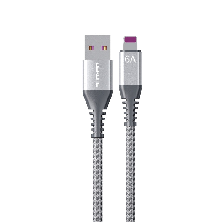 WEKOME WDC-169I Raython Series 6A USB to 8 Pin Fast Charge Data Cable