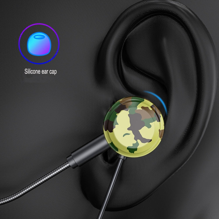 awei L6 1.2m In-ear E-sports Wired Headset With Microphone