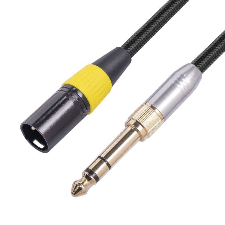 SB423K108-03 6.35mm + 3.5mm Male to XLR 3pin Male Audio Cable, Length: 30cm