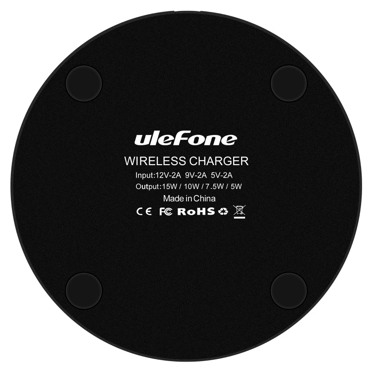 Ulefone UF005 15W Round Fast Charging Qi Wireless Charger