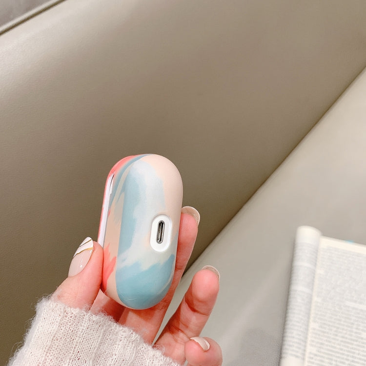 Ink Painting Water Sticker PC Earphone Case