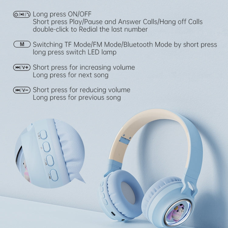 Q1 Headphones Monster Kids Over-Ear Bluetooth Earphones