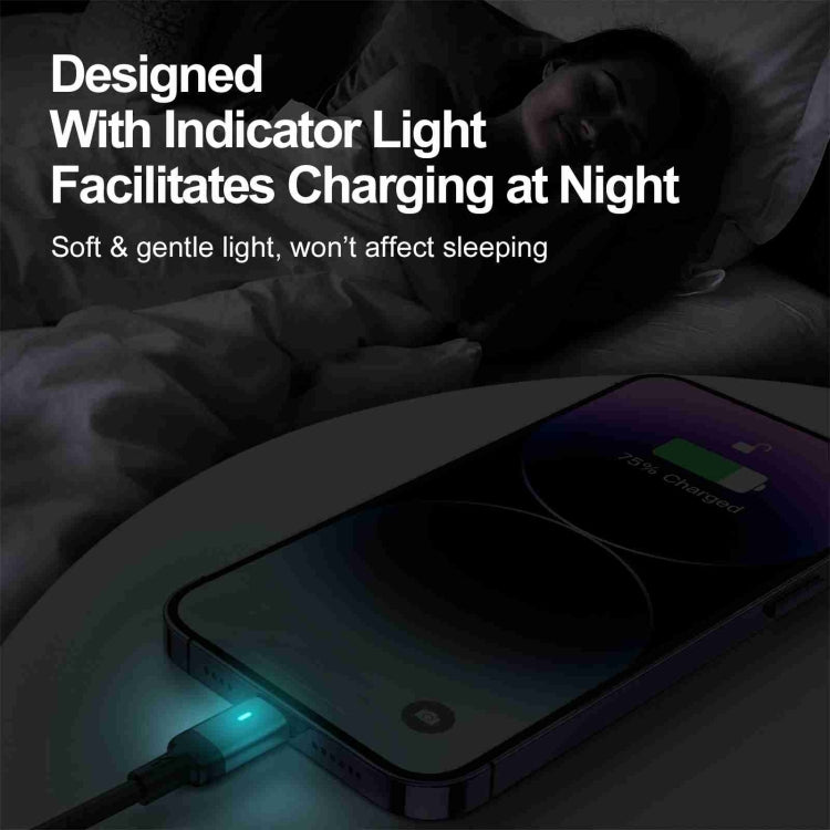 JOYROOM S-UL012A10 Extraordinary Series 2.4A USB-A to 8 Pin Fast Charging Data Cable