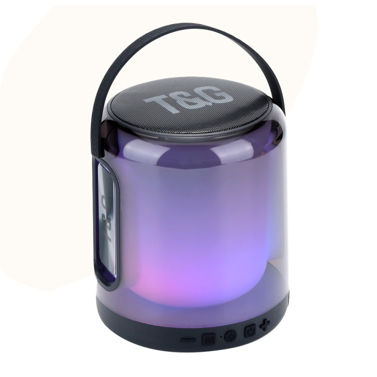 T&G TG376 Outdoor Portable LED Light RGB Multicolor Wireless Bluetooth Speaker Subwoofer