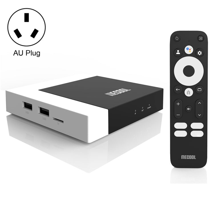 MECOOL KM7 Plus Android 11 Smart TV Set Top Box, Amlogic S905Y4 Quad Core, 2GB+16GB, Plug Type:EU Plug