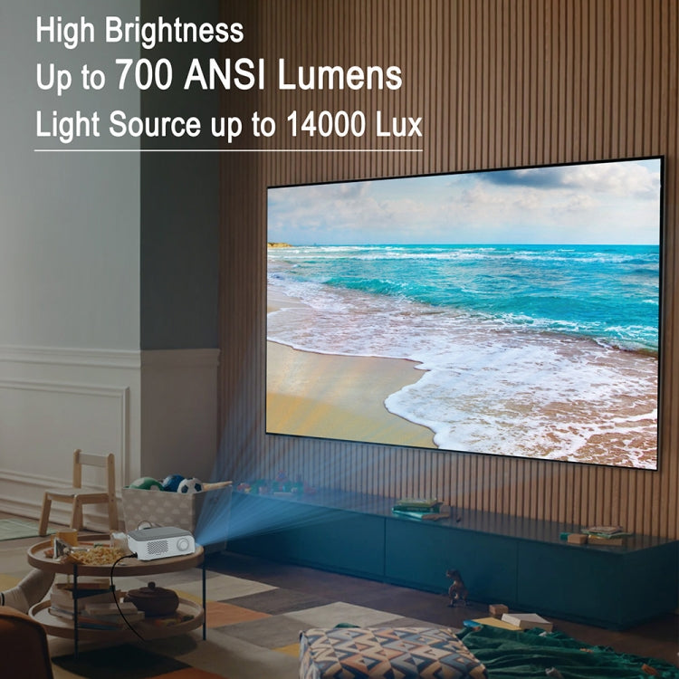 MECOOL KP1 1920x1080P 700ANSI Lumens Portable Mini LCD Smart Projector