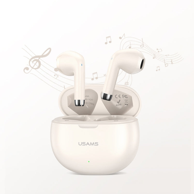 USAMS YO17 TWS Half In-Ear Wireless Bluetooth Earphone
