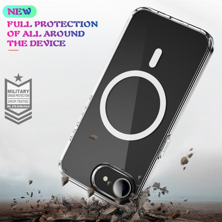 MagSafe Clear Acrylic PC +TPU Phone Case