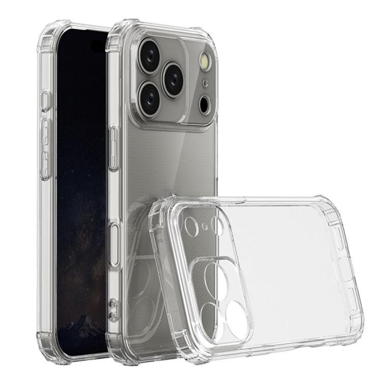 Four-Corner Shockproof Clear TPU Phone Case
