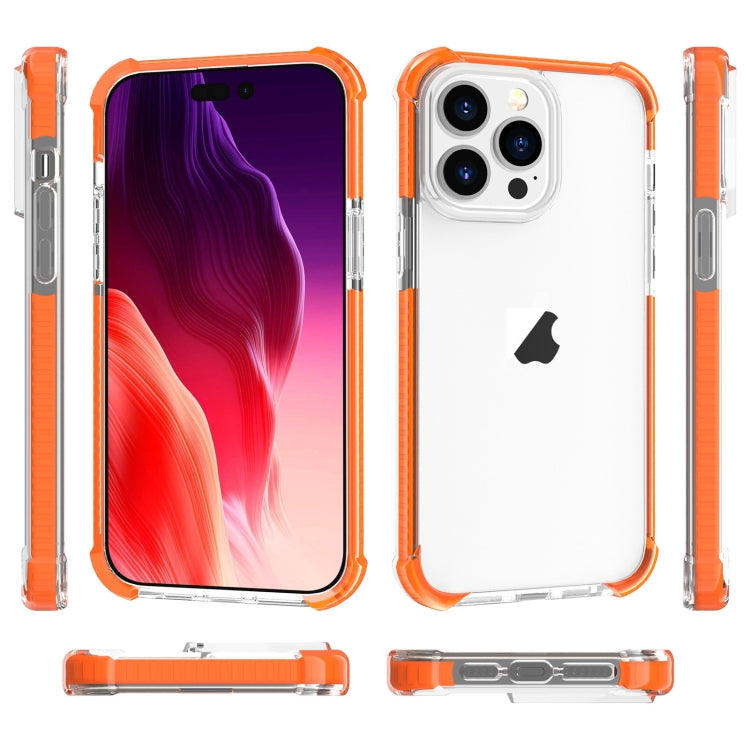 Four-corner Shockproof TPU Hybrid Acrylic Phone Case