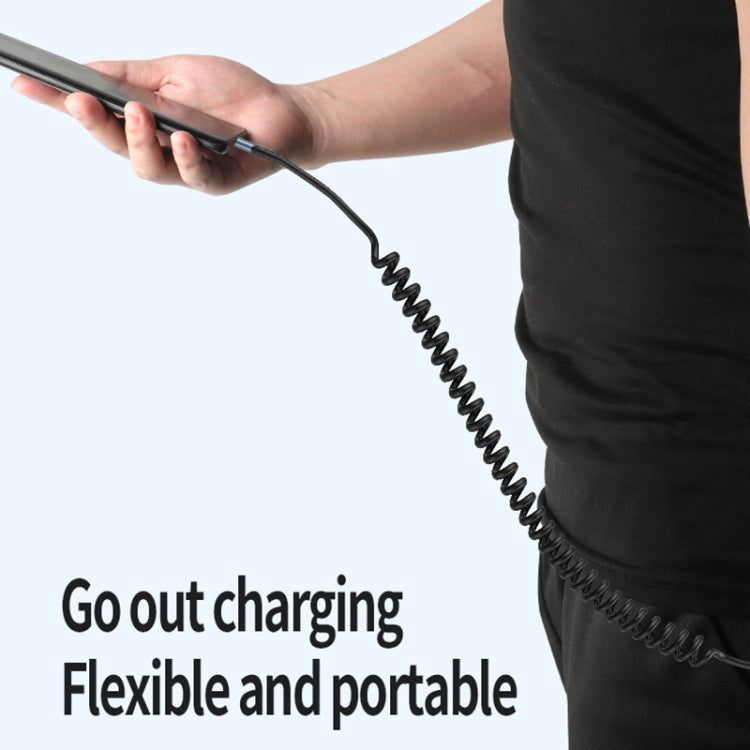 Elbow Spring Charging Data Cable, Length: 1.5m