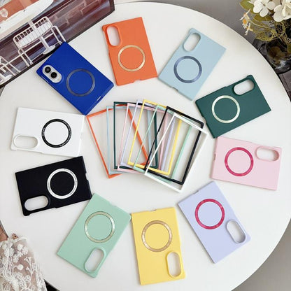 Skin Feel Magsafe Magnetic Shockproof PC Phone Case, For Galaxy Z Fold8 5G, For Galaxy Z Flip8 5G, For Samsung Galaxy Z Flip7 5G, For Samsung Galaxy Z Fold6