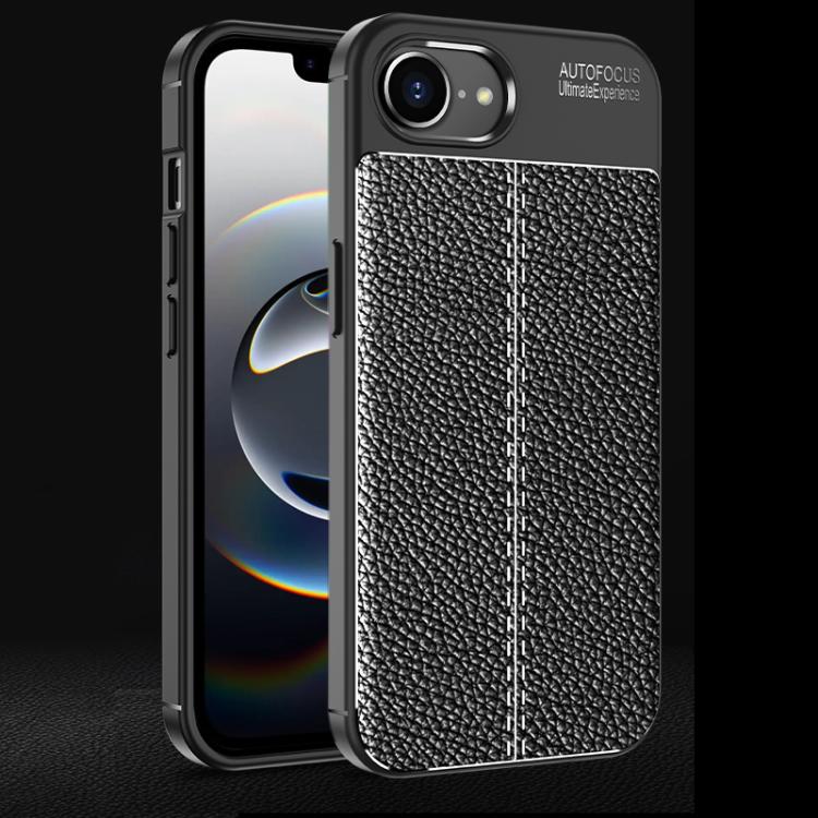 Litchi Texture Shockproof TPU Phone Case