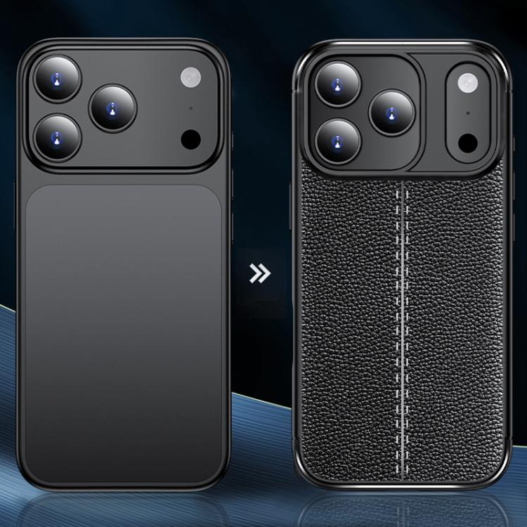 Litchi Texture Shockproof TPU Phone Case