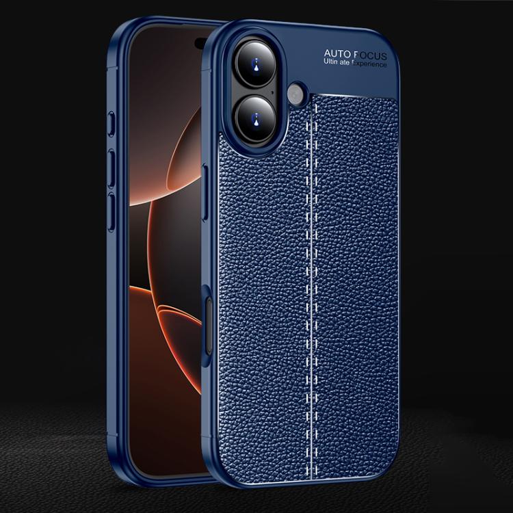 Litchi Texture Shockproof TPU Phone Case