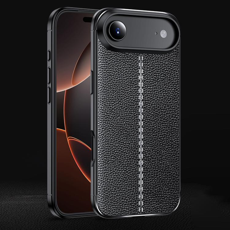 Litchi Texture Shockproof TPU Phone Case