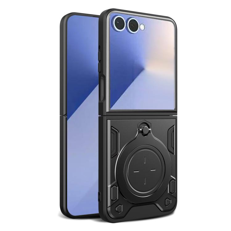CD Texture Magnetic Holder Phone Case