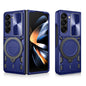 CD Texture Sliding Camshield Magnetic Holder Phone Case, For Galaxy Z Fold8 5G, For Samsung Galaxy Z Fold7, For Samsung Galaxy Z Fold5