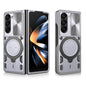 CD Texture Sliding Camshield Magnetic Holder Phone Case, For Galaxy Z Fold8 5G, For Samsung Galaxy Z Fold7, For Samsung Galaxy Z Fold5