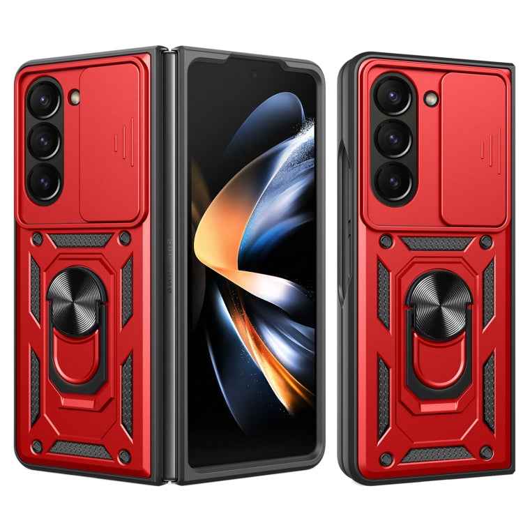 Sliding Camera Cover Design TPU+PC Phone Case, For Samsung Galaxy Z Fold7, For Samsung Galaxy Z Fold6, For Samsung Galaxy Z Fold5